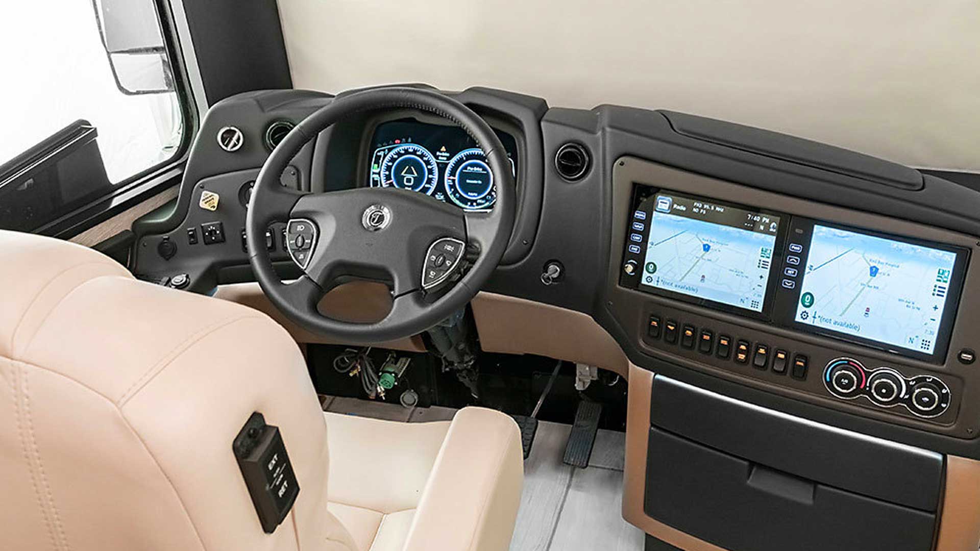 Allegro Bus Cockpit