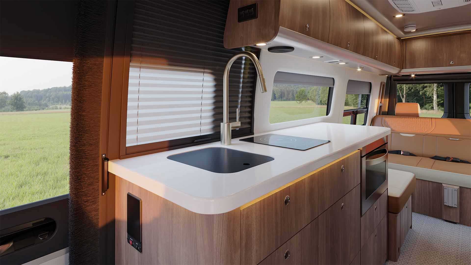 Interstate 24GT Galley