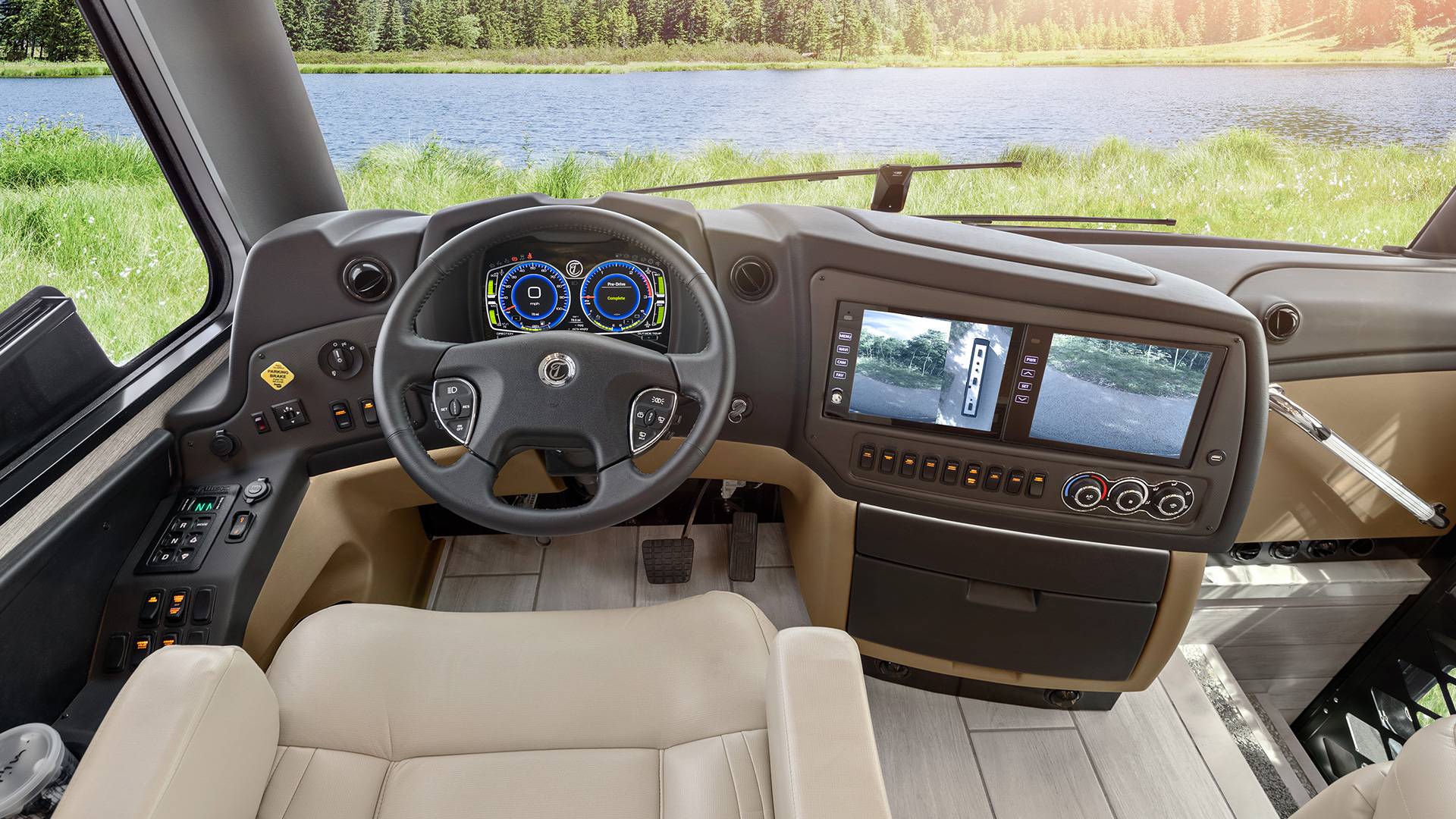 Allegro Bus Cockpit