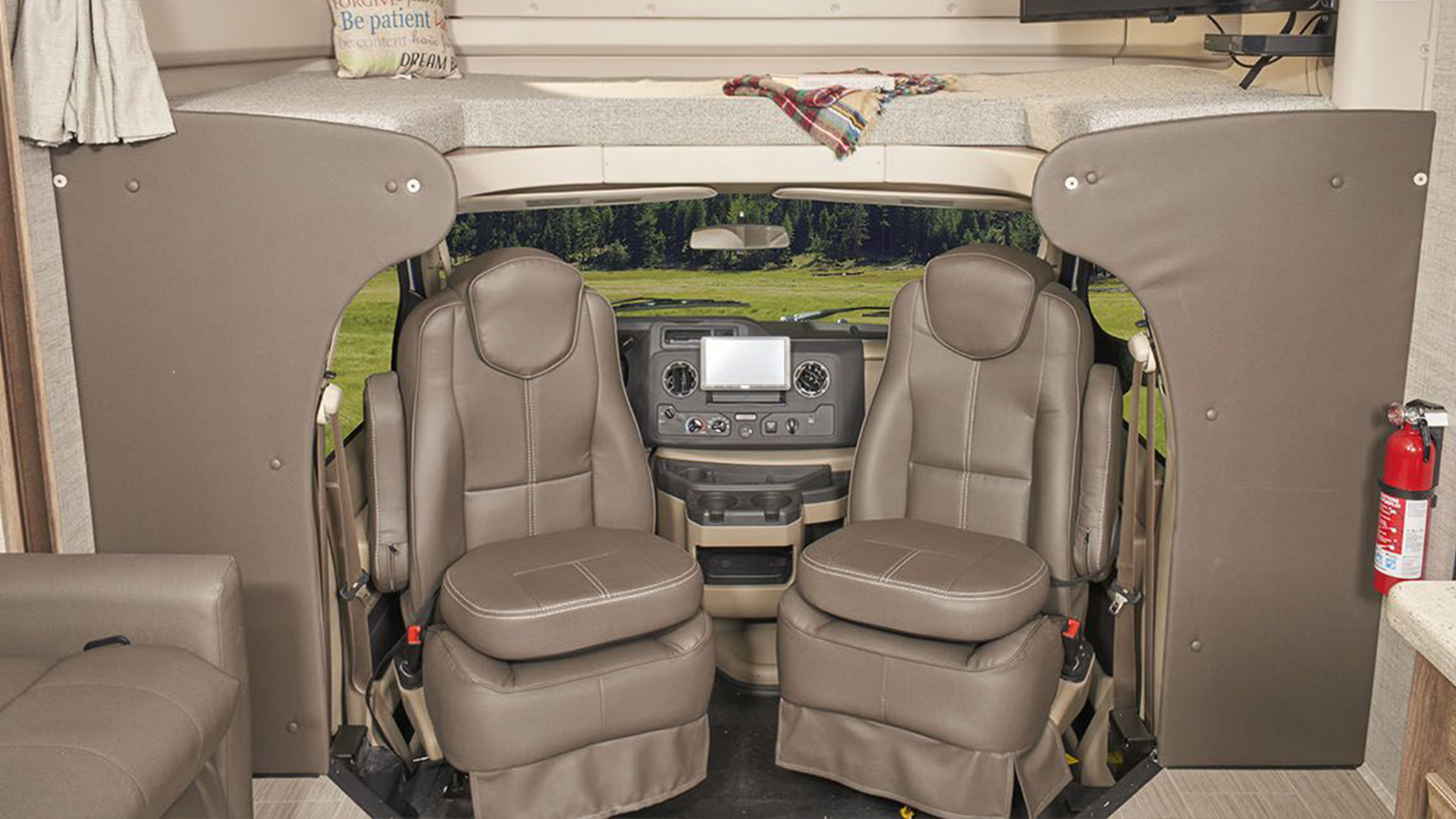 Greyhawk Prestige Front Cab View