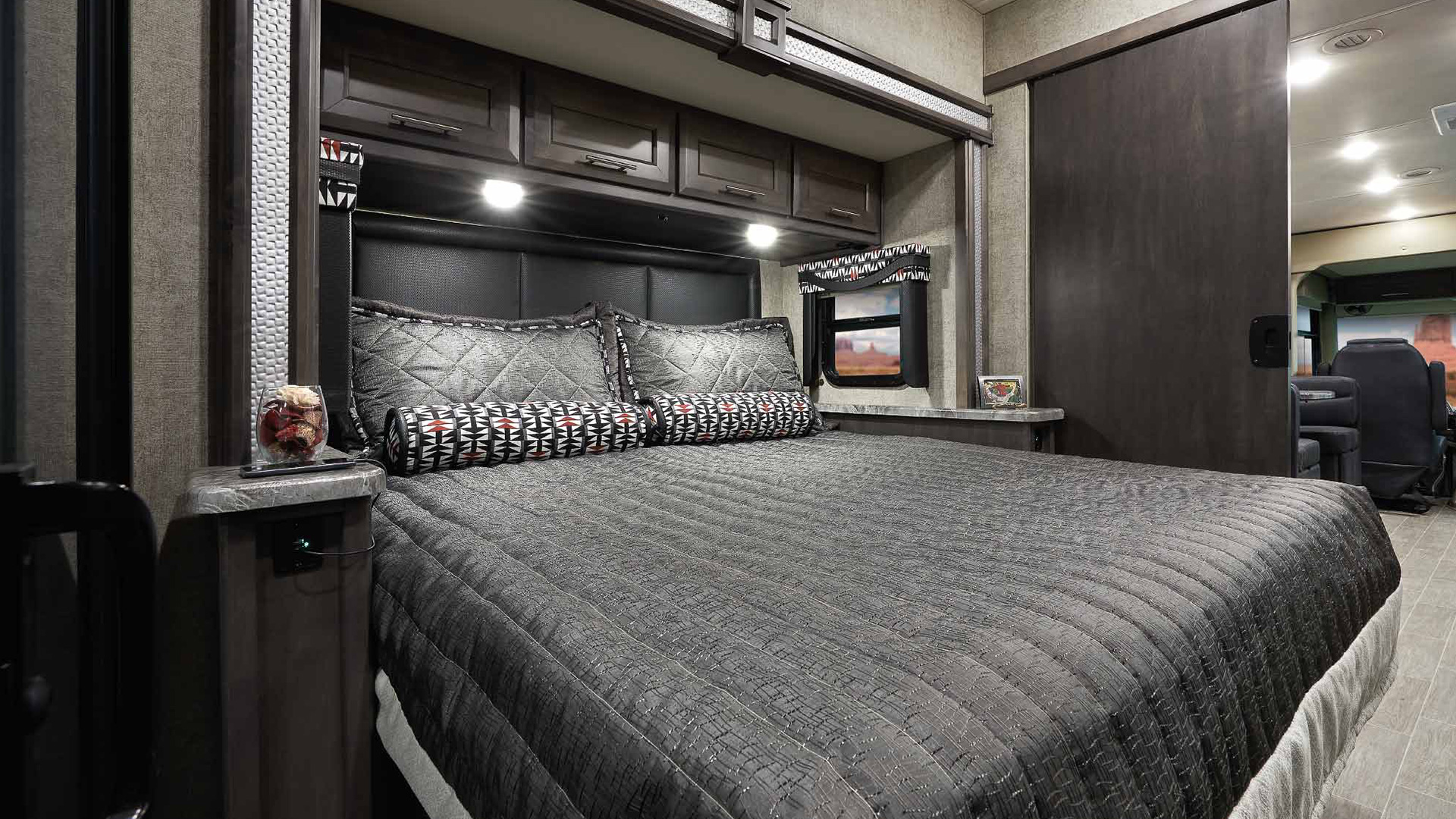 Outlaw Class A Bedroom
