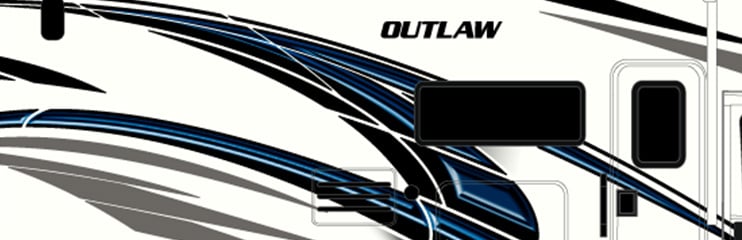 Outlaw C City Blue Exterior Paint Option