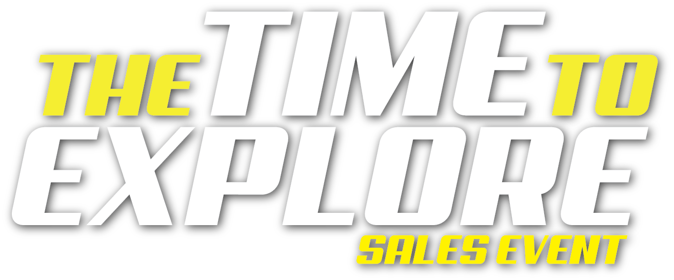 The Time To Explore Sales Event